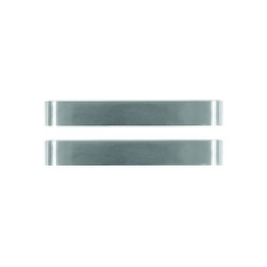 Wickes Flat D Handles Brushed Nickel Finish 102mm 2 Pack &pound;6.99