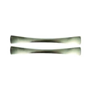 Wickes Slimline Bow Handles Brushed Nickel Finish 185mm 2 Pa &pound;4.99