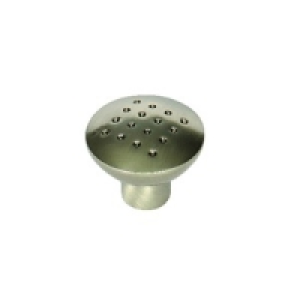 Wickes Dimple Knobs Brushed Nickel Finish 32mm 6 Pack £11.99
