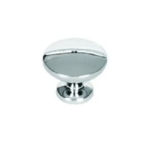Wickes Victorian Knobs Polished Chrome Finish 30mm 6 Pack £9.99