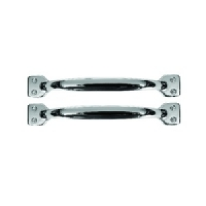 Wickes Shaker Style Handles Polished Chrome 126mm 2 Pack &pound;4.49