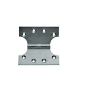Wickes Parliament Hinge Satin Chrome Finish 102mm 2 Pack £17.99