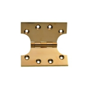 Wickes Parliament Hinge Polished Brass 102mm 2 Pack £17.99