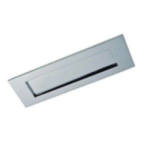 Wickes Letter Plate Chrome Finish 308x96mm £19.49