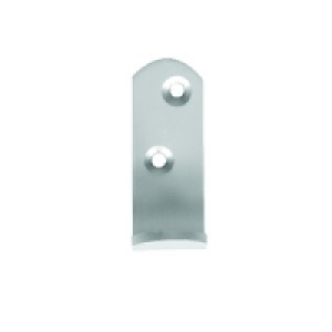 Wickes Medium Single Robe Hook Aluminium 4 Pack £2.99