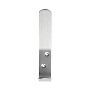 Wickes Large Single Robe Hook Aluminium 4 Pack &pound;4.49
