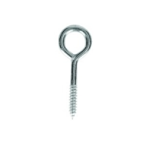Wickes Screw Eyes Zinc Plated 40mm 10 Pack £2.15