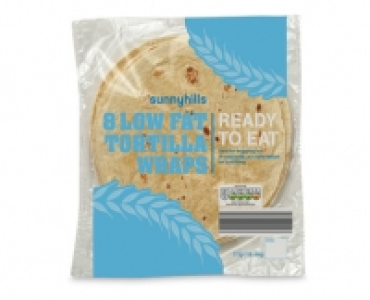 Low Fat Tortilla Wraps