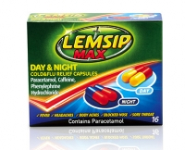 Lemsip Max Day & Night Cold & Flu Relief Capsules