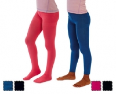 Girls Fleece Lined Tights/Leggings
