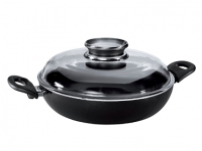 ERNESTO Aluminium Frying Pan with Lid £11.99