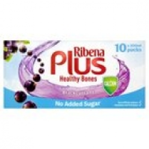 Ribena Plus Blackcurrant No Added Sugar £2.00