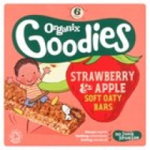 Organix Goodies Strawberry Cereal Bar Stag &pound;2.00