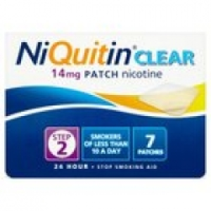 NiQuitin Clear Patch Step 2 14mg £8.66