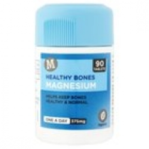 Morrisons Magnesium Tablets 375Mg &pound;2.50