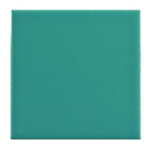 Wickes Blue Satin Ceramic Wall Tile 100x100mm &pound;3.24
