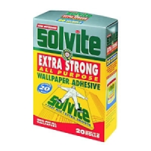 Solvite All Purpose Wallpaper Adhesive 20 Roll £5.35