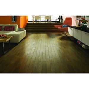 Wickes  Wickes Dark Oak Solid Wood Flooring