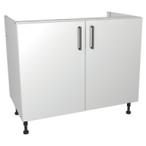 Wickes Houston Base Unit Gloss White 1000mm £81.00