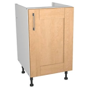 Wickes Tenby Base Unit Real Wood Oak Shaker 500mm £61.60