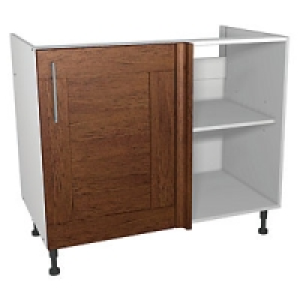 Wickes Rockford Corner Base Unit Walnut 1000mm £58.10