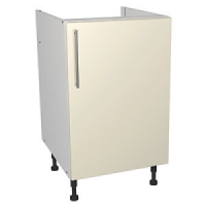 Wickes Costa Rica Base Unit Gloss Cream 500mm