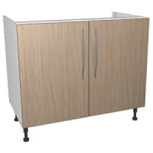 Wickes Galway Base Unit Oak Effect 1000mm