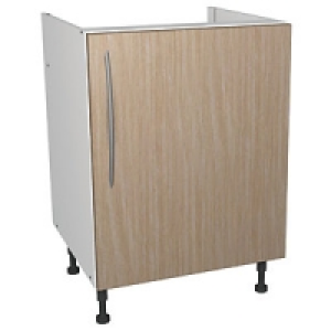Wickes Galway Base Unit Oak Effect 600mm