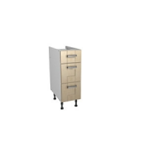 Wickes Daytona Soft Close Drawer Unit Maple Effect 300mm