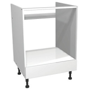 Wickes Houston Under Oven Housing Unit Gloss White 600mm
