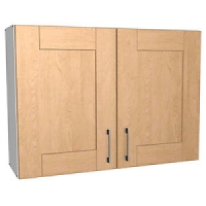 Wickes Tenby Wall Unit Real Wood Oak Shaker 1000mm &pound;105.70