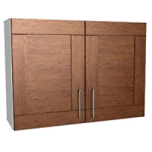 Wickes Rockford Wall Unit Walnut 1000mm &pound;82.60
