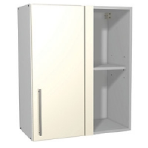 Wickes  Wickes Costa Rica Corner Wall Unit Gloss Cream 600mm