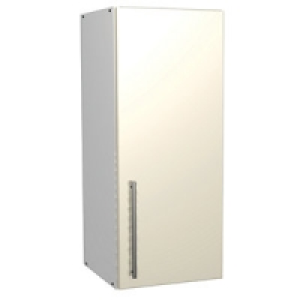 Wickes Costa Rica Wall Unit Gloss Cream 300mm