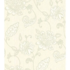 Graham & Brown Premier Juliet Decorative Wallpaper White 10m