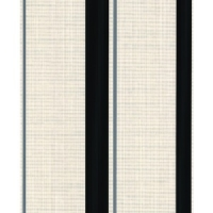 Superfresco Barley Stripe Decorative Wallpaper Black/Mica 10