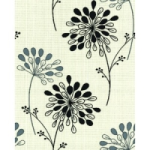 Superfresco Burst Decorative Wallpaper Black/Mica 10m &pound;13.17