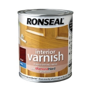 Ronseal Interior Varnish Satin Teak 750ml