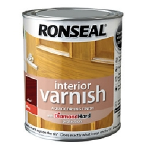 Ronseal Interior Varnish Gloss Teak 750ml