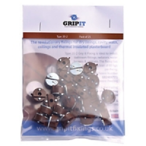 Grip It Type 20-2 Plasterboard Fixing M6 x 20mm Pack 25 &pound;9.99