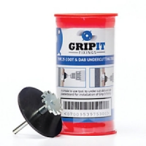 Grip It Type 25-2 Dot and Dab Undercutting Tool Kit &pound;4.89