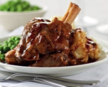 Slow Cooked Lamb Shank