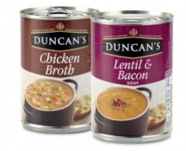 Chicken Broth/Lentil & Bacon