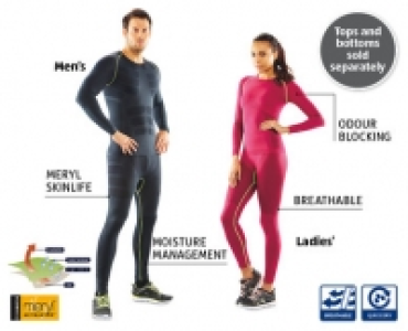 Aldi  Mens/Ladies Active Base Layer