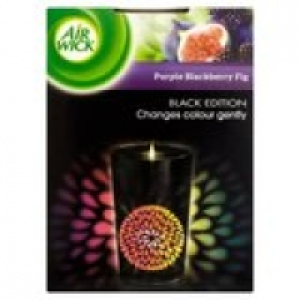 Airwick Colour Changing Candle Purple Blackbe £3.50