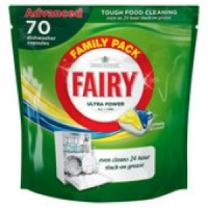 Fairy All in One Dishwasher Tablets Lemon £10.00