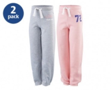 Girls 2 Pack Joggers