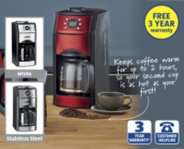 Coffee Maker with Grinder