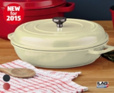Shallow Cast Aluminium Casserole Dish
