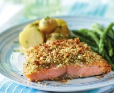 2 Specially Selected Scottish Salmon Fillets with a Garlic P £2.99